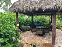 Our courtyard at cottage