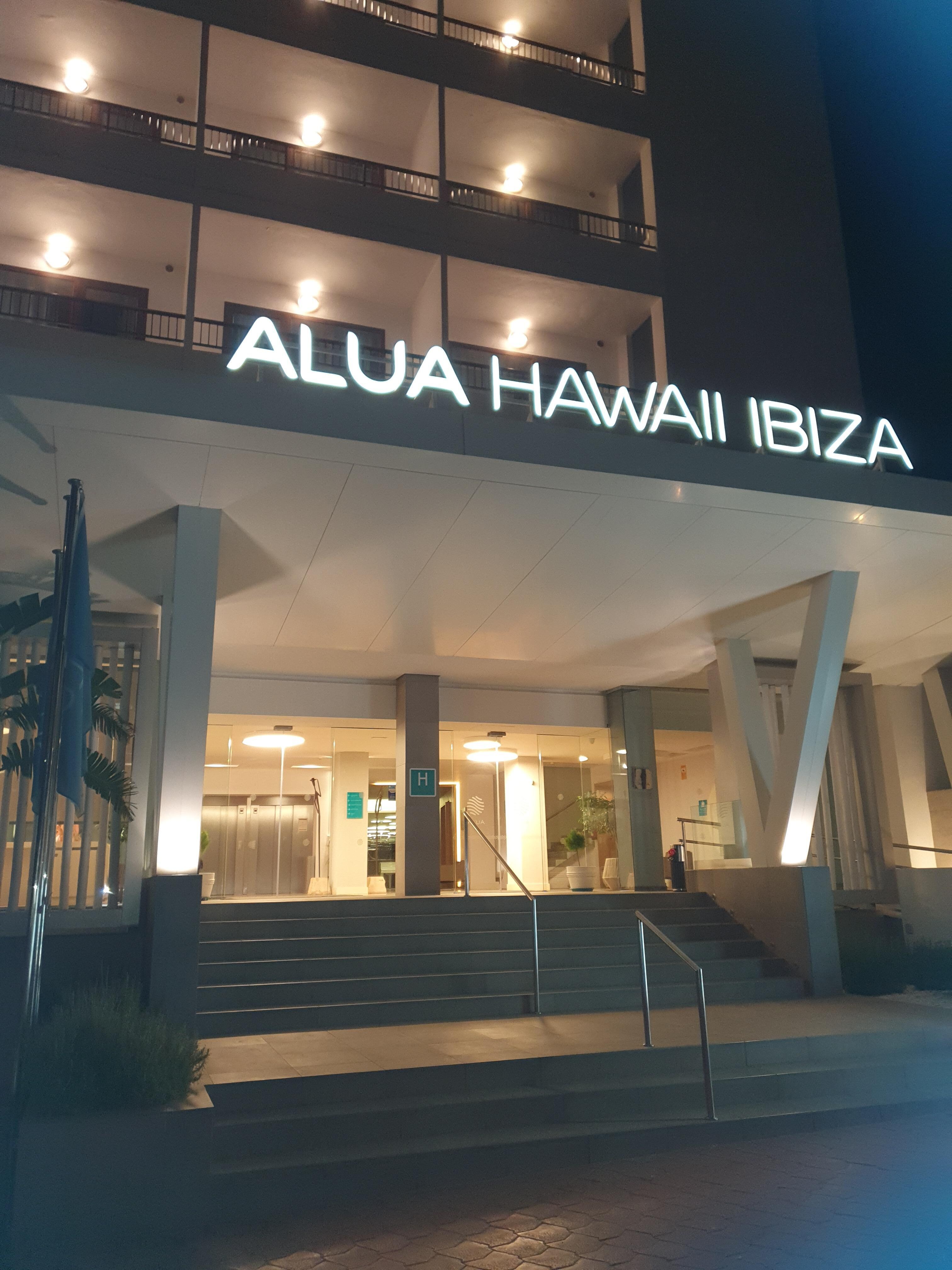 Front of hotel