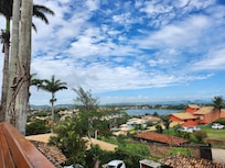 Vista do deck