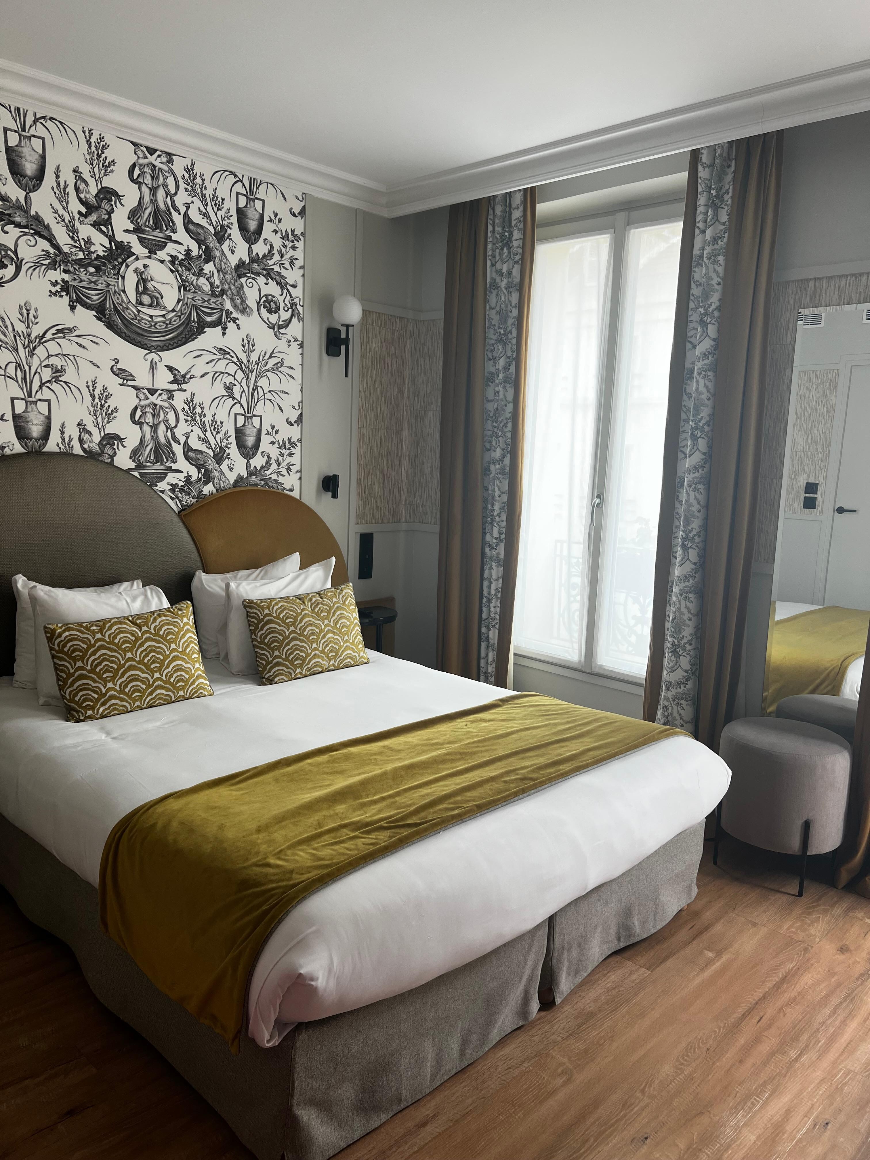 Room 1 of Family suite - there is also a twin bed you can’t see in the picture