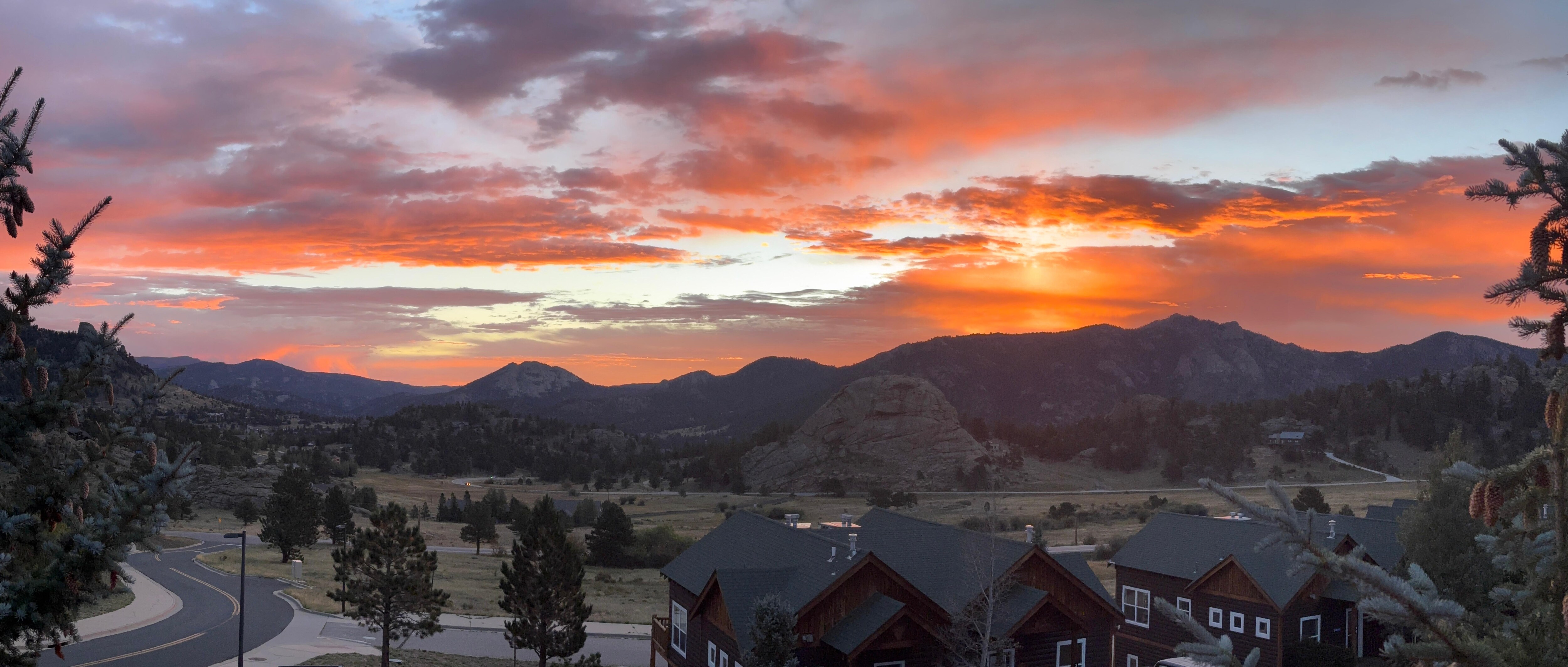 Sunrise from the condo deck
