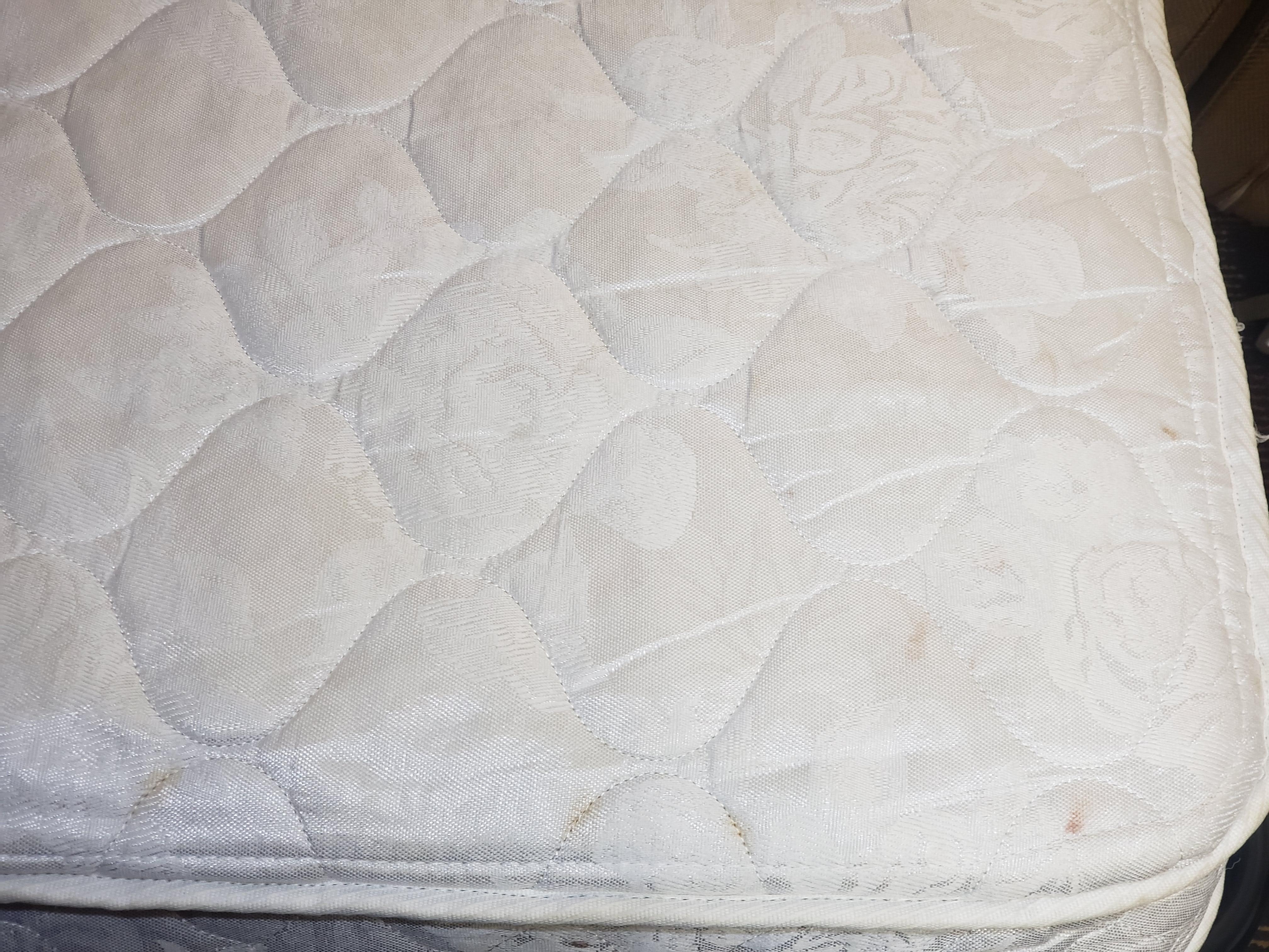 Mattress stains, note, no sheets were on this mattress