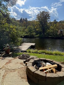 Nice outside campfire, used every night, loved it