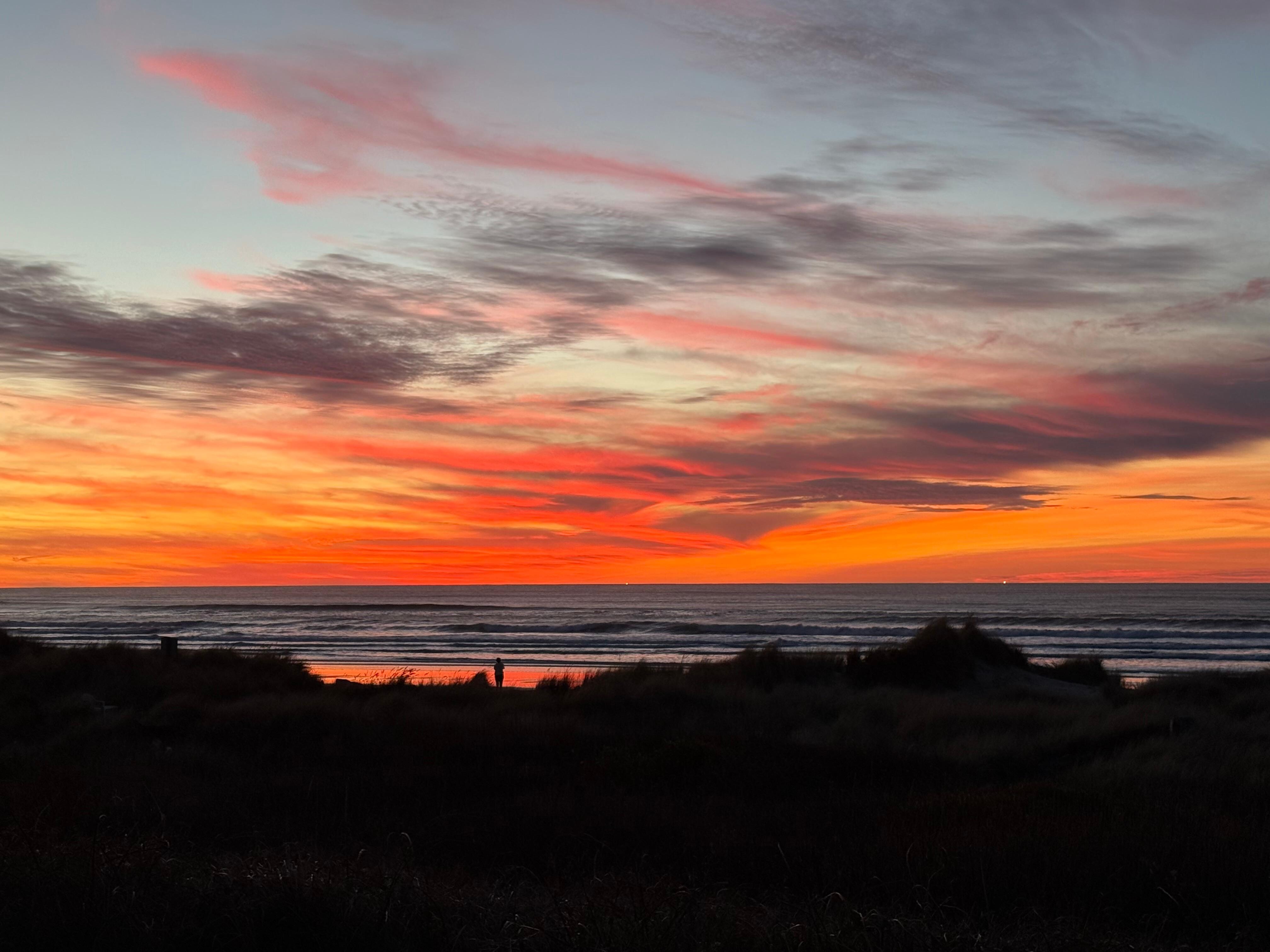 Sunset from same view. 