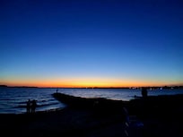 Beautiful horizon sunset