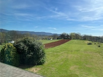 View from upstairs loft.