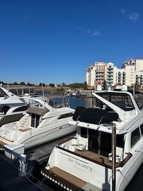 Looking at our property while on a morning walk!