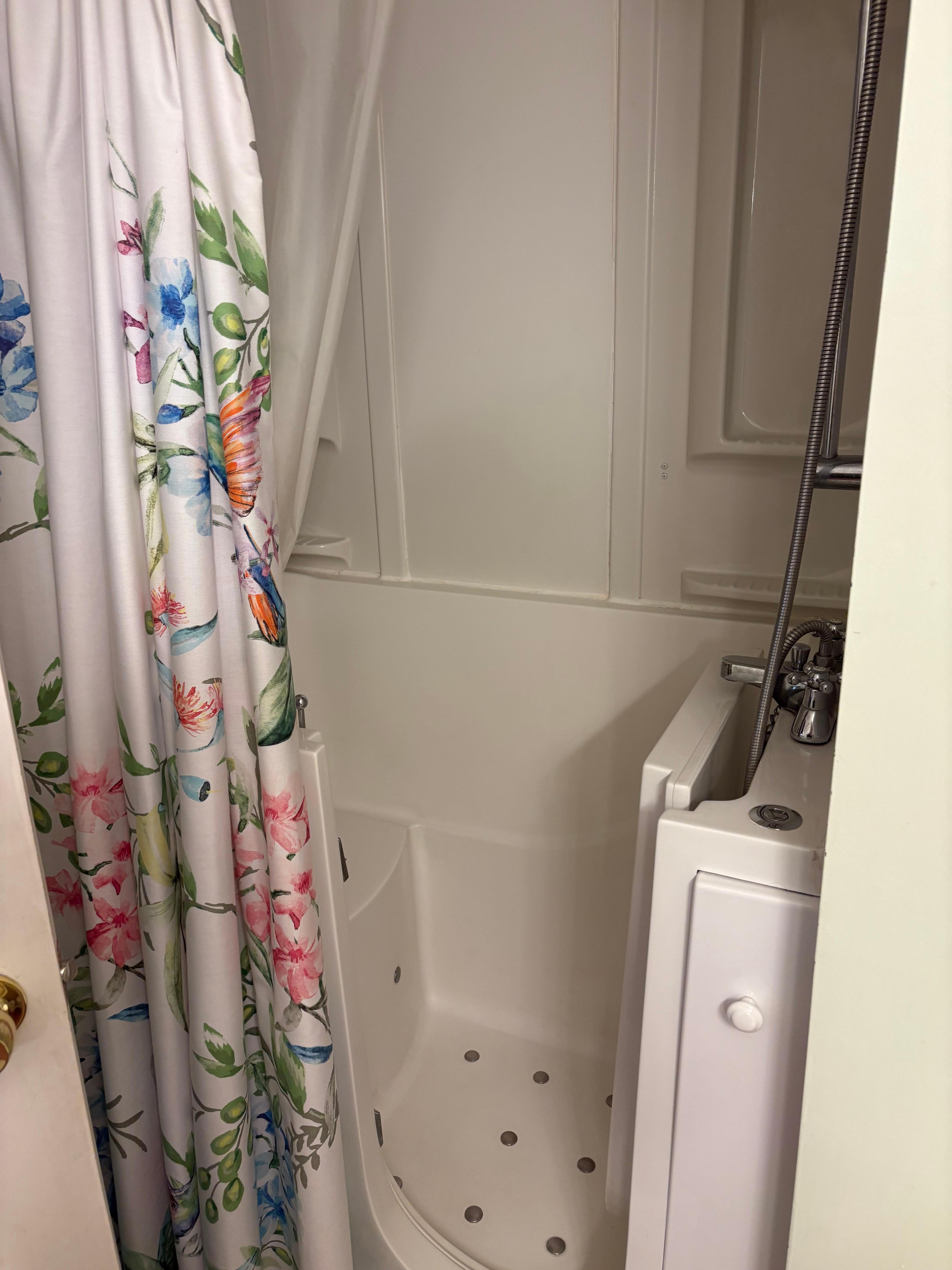 Walk-In Tub & Shower.