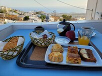 Breakfast was included, served to my room.