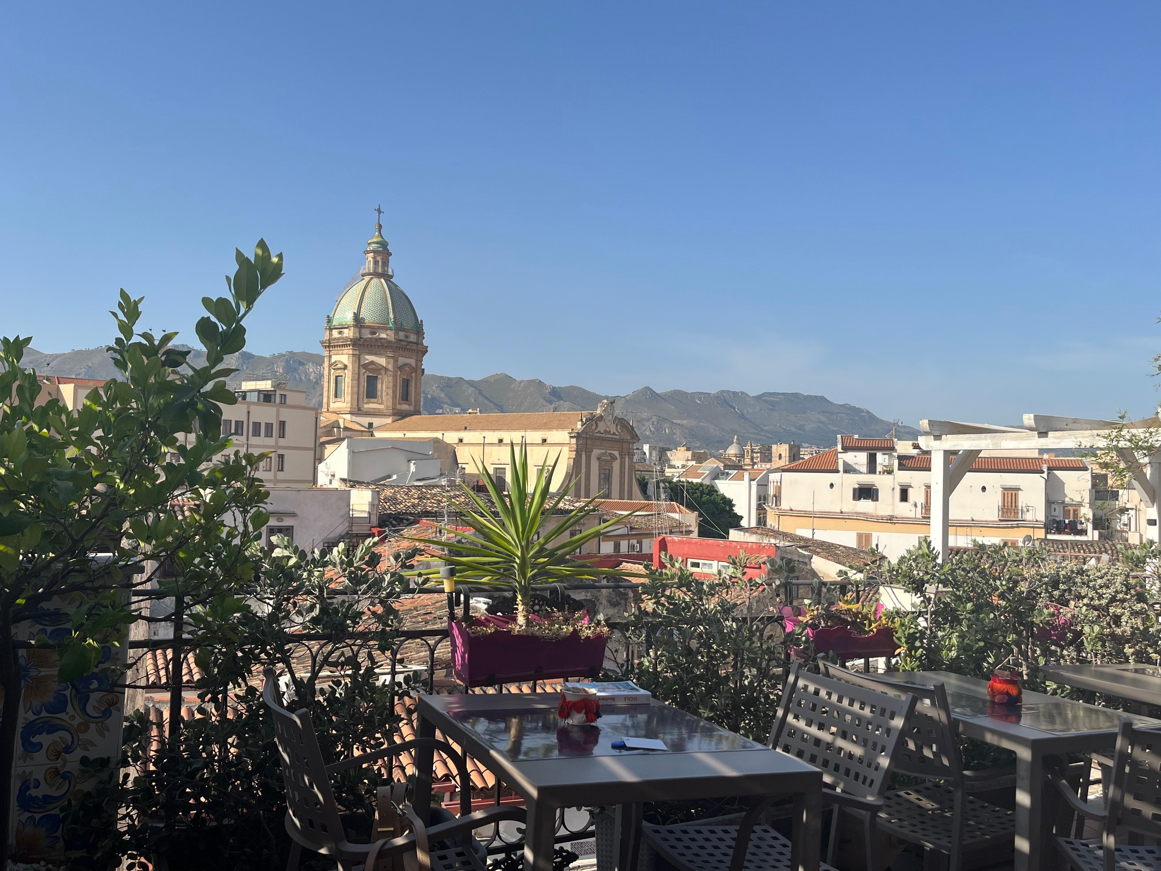 View from the terrace