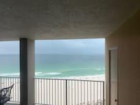 Looking out of the master bedroom