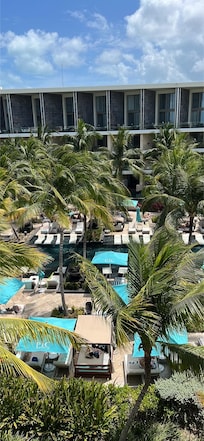 View from the balcony of our room