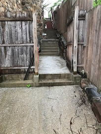 The stairs