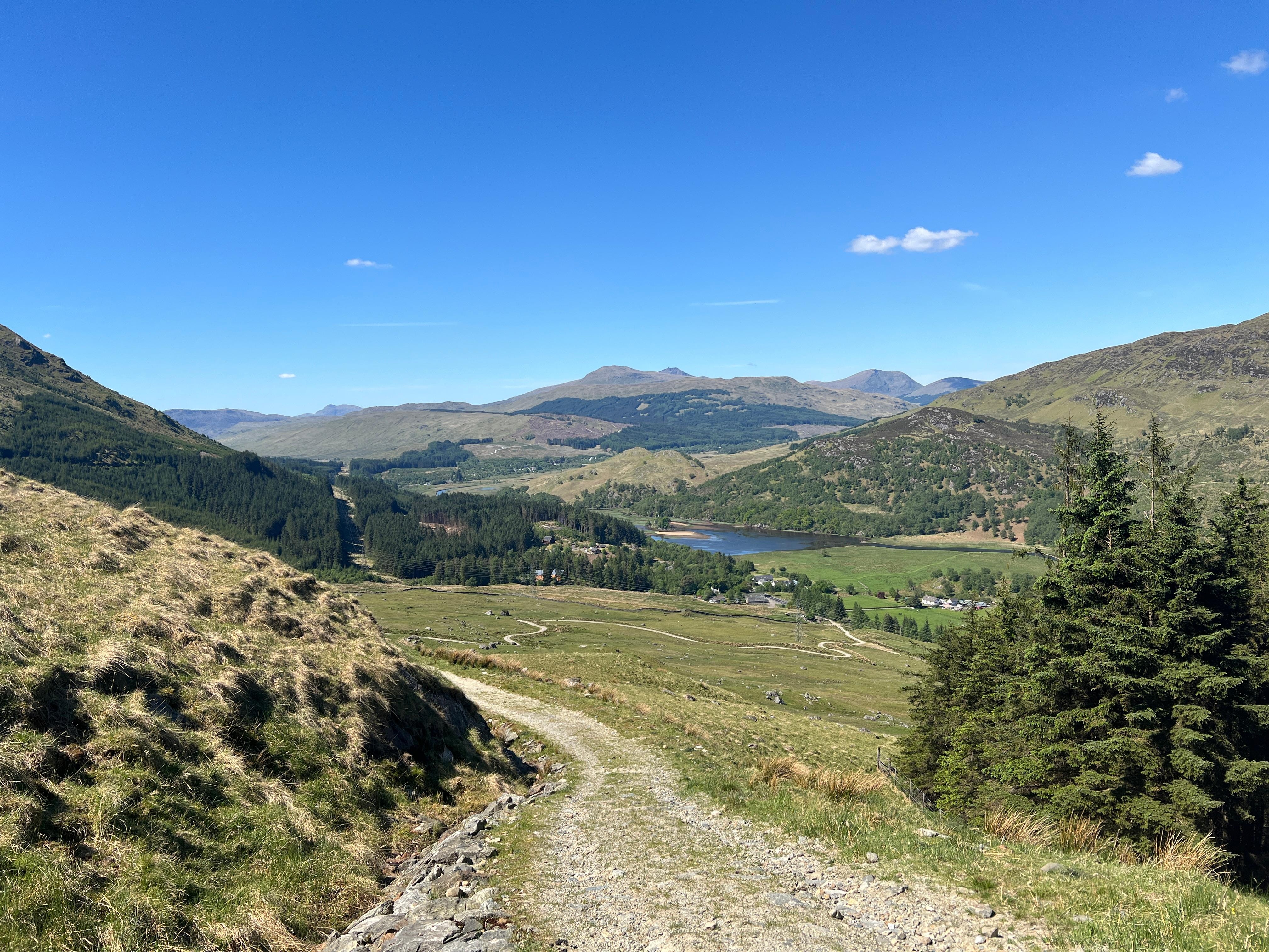 Views from the bottom of Ben More