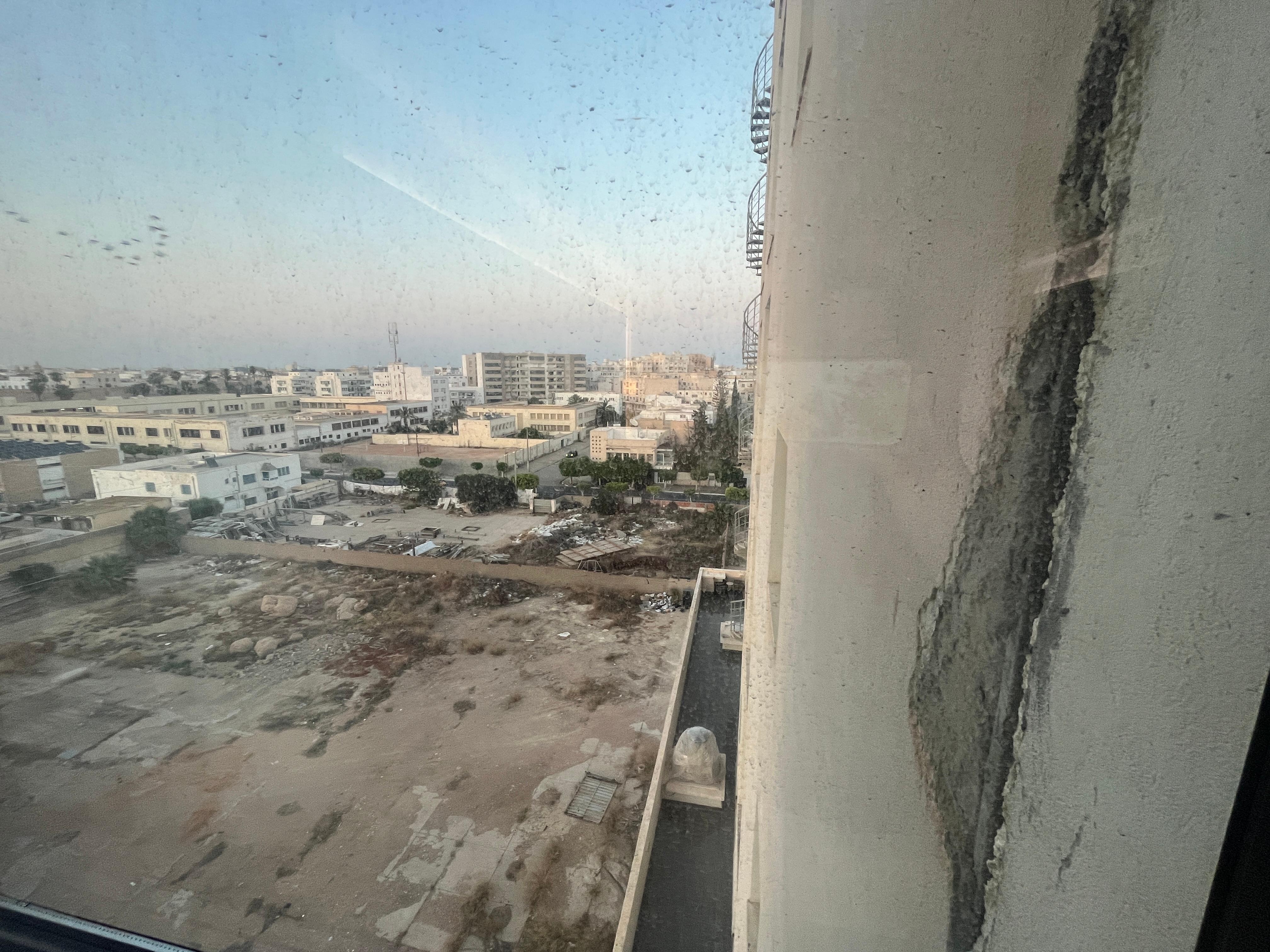 “City” view from superior room