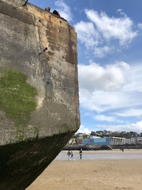 Souvenir du D day. Fallait du courage