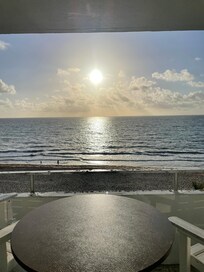 Ocean view from balcony.