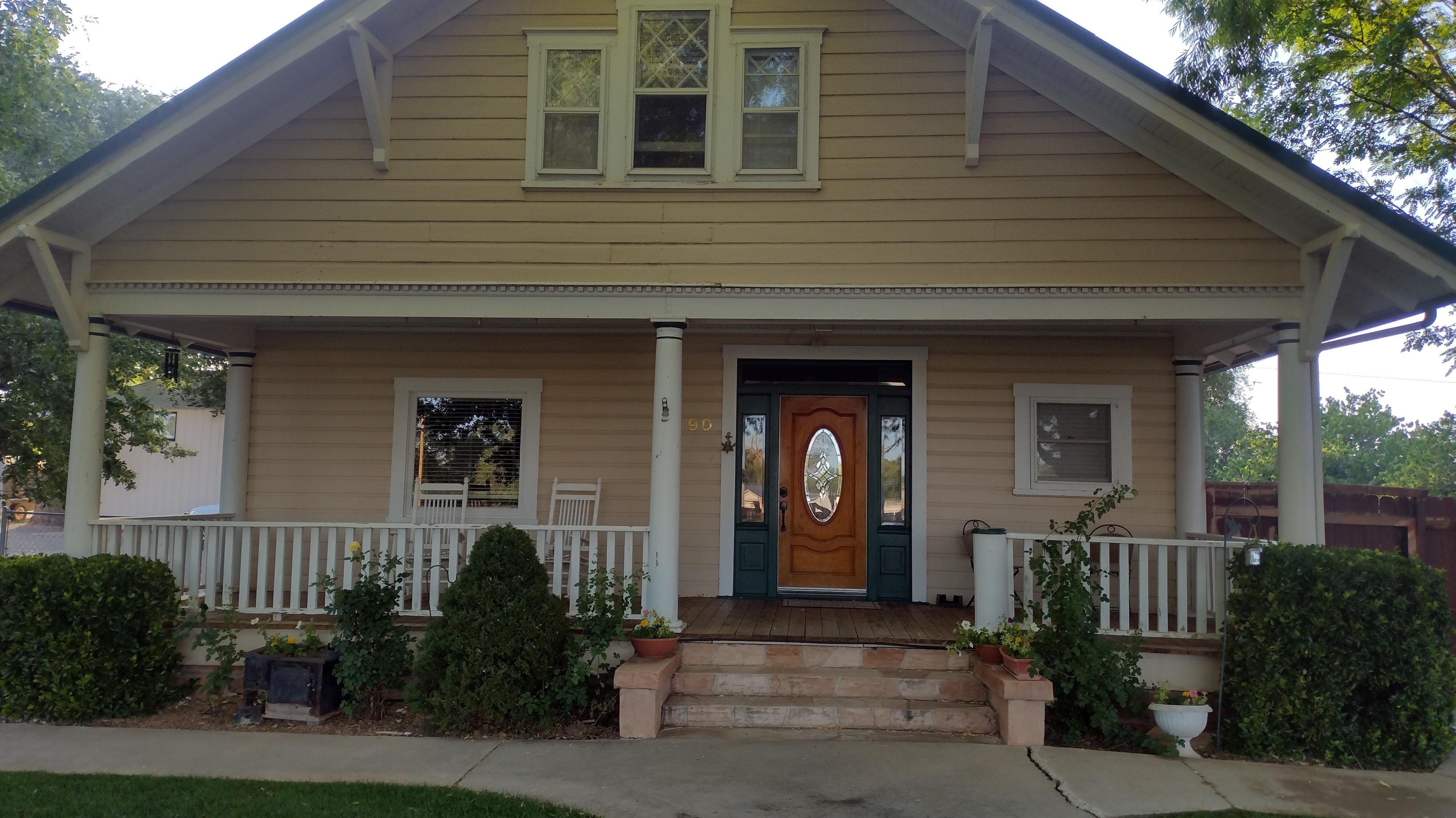 The house