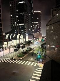 View from the pool area