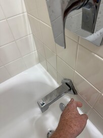 Shower faucet broke