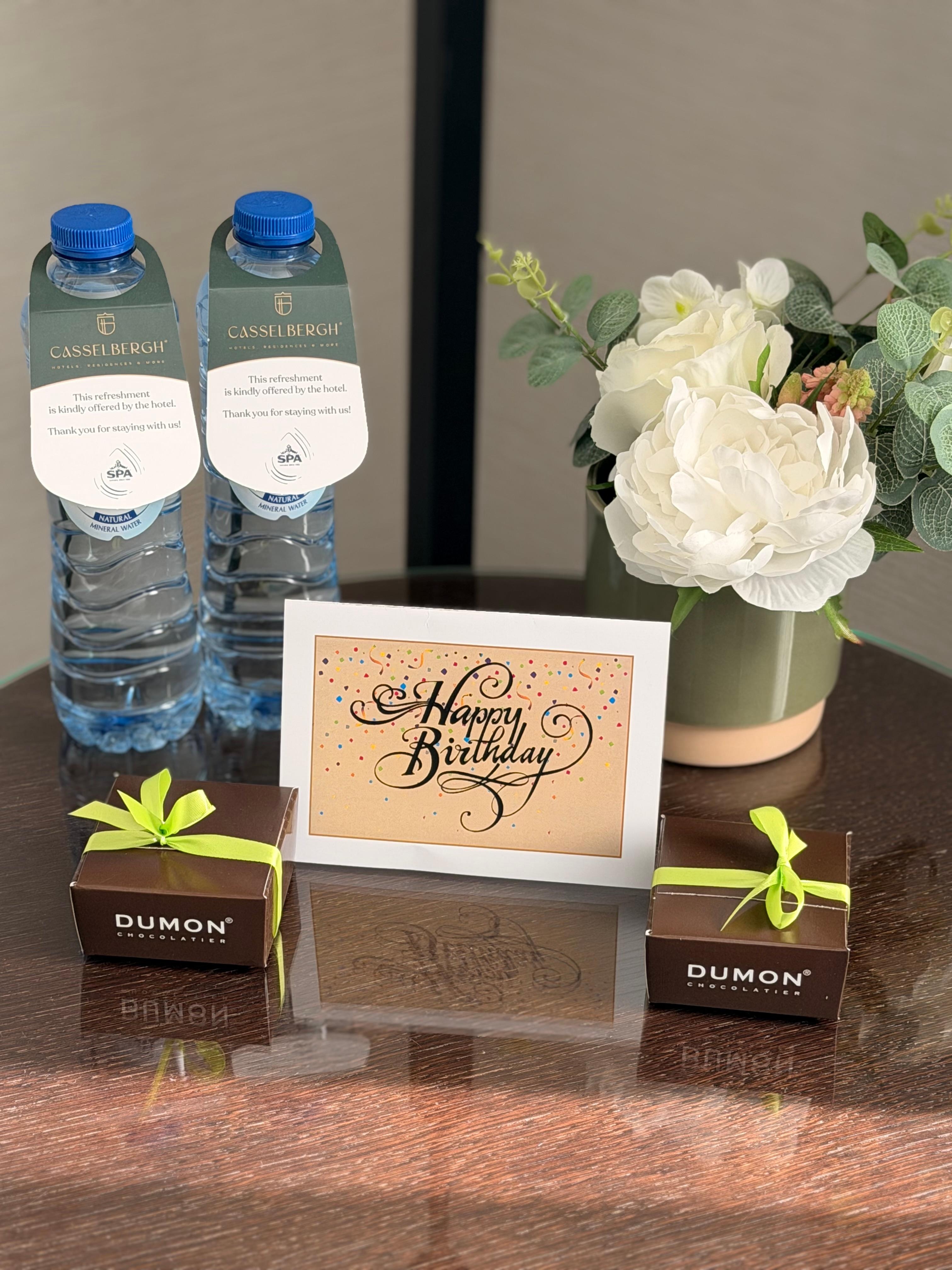 Welcoming in the room