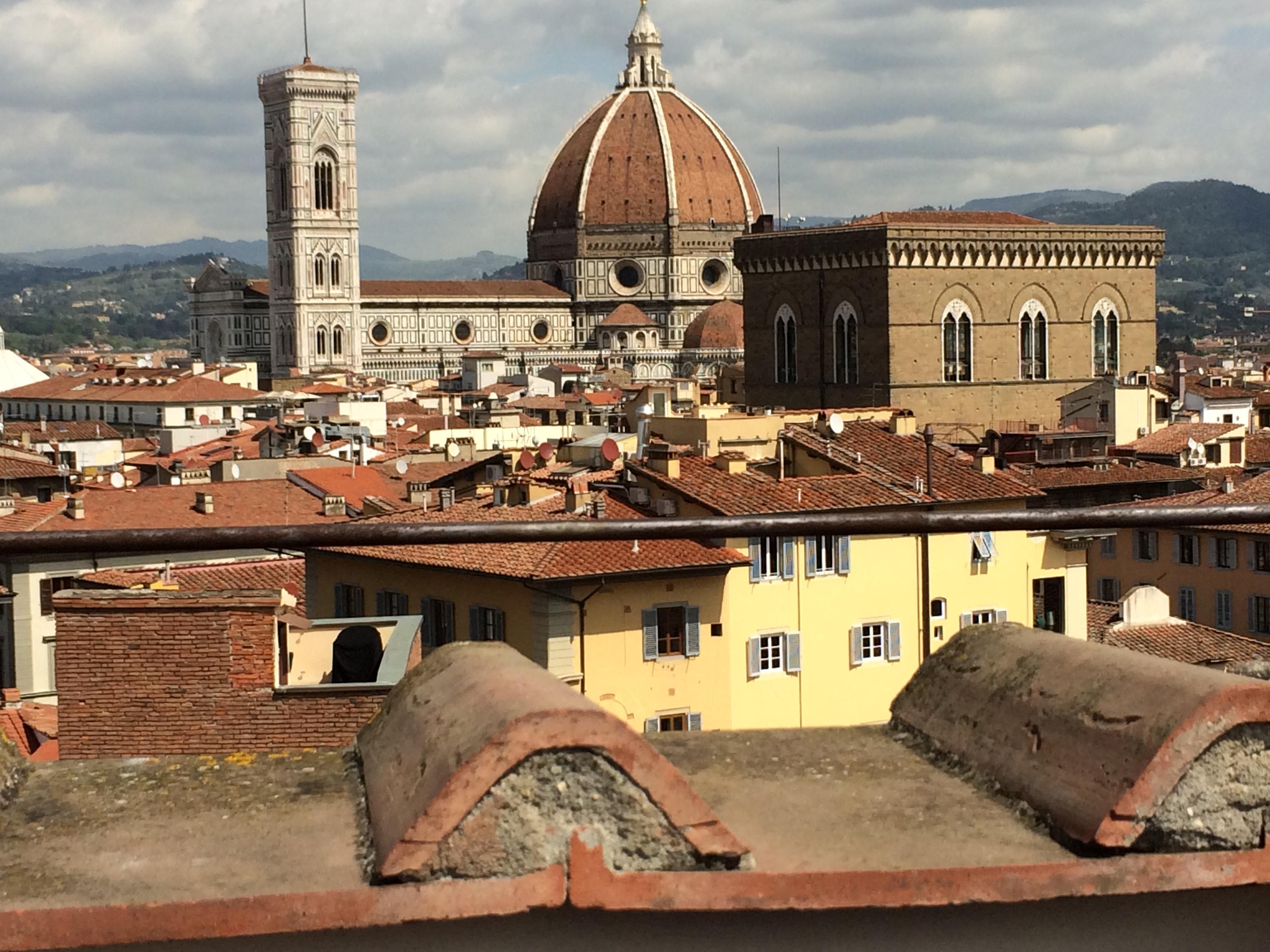 Palazzo Vecchio set fra Torre Guelfa