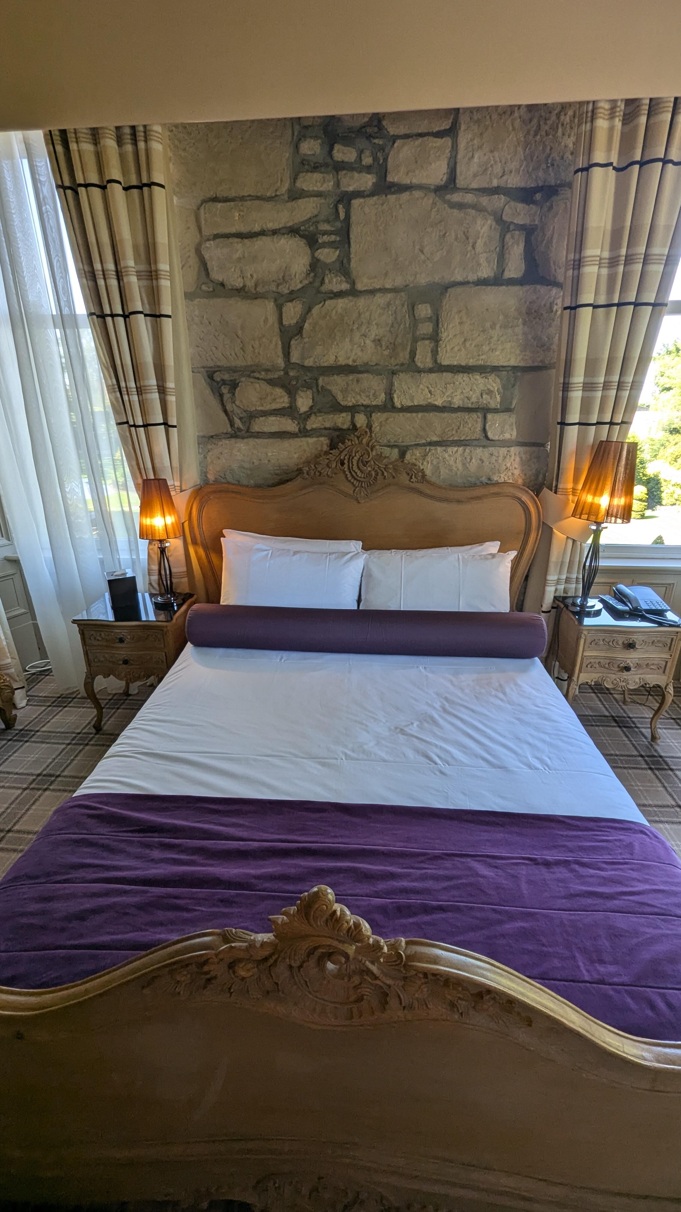 Lovely comfortable bed