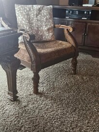 Sagging chair springs just ignored.