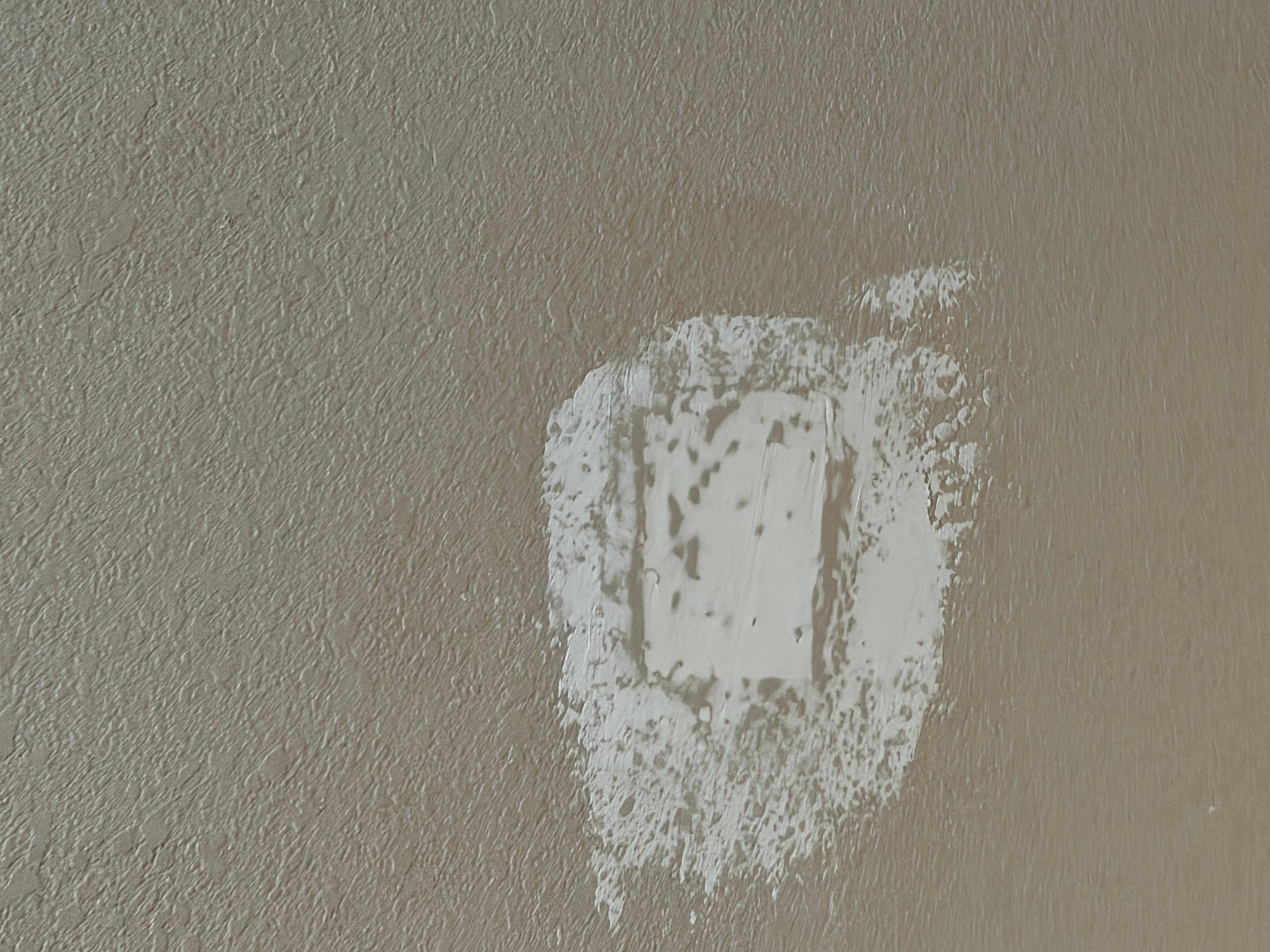 Holes on wall 