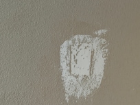 Holes on wall