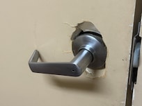 Bathroom door