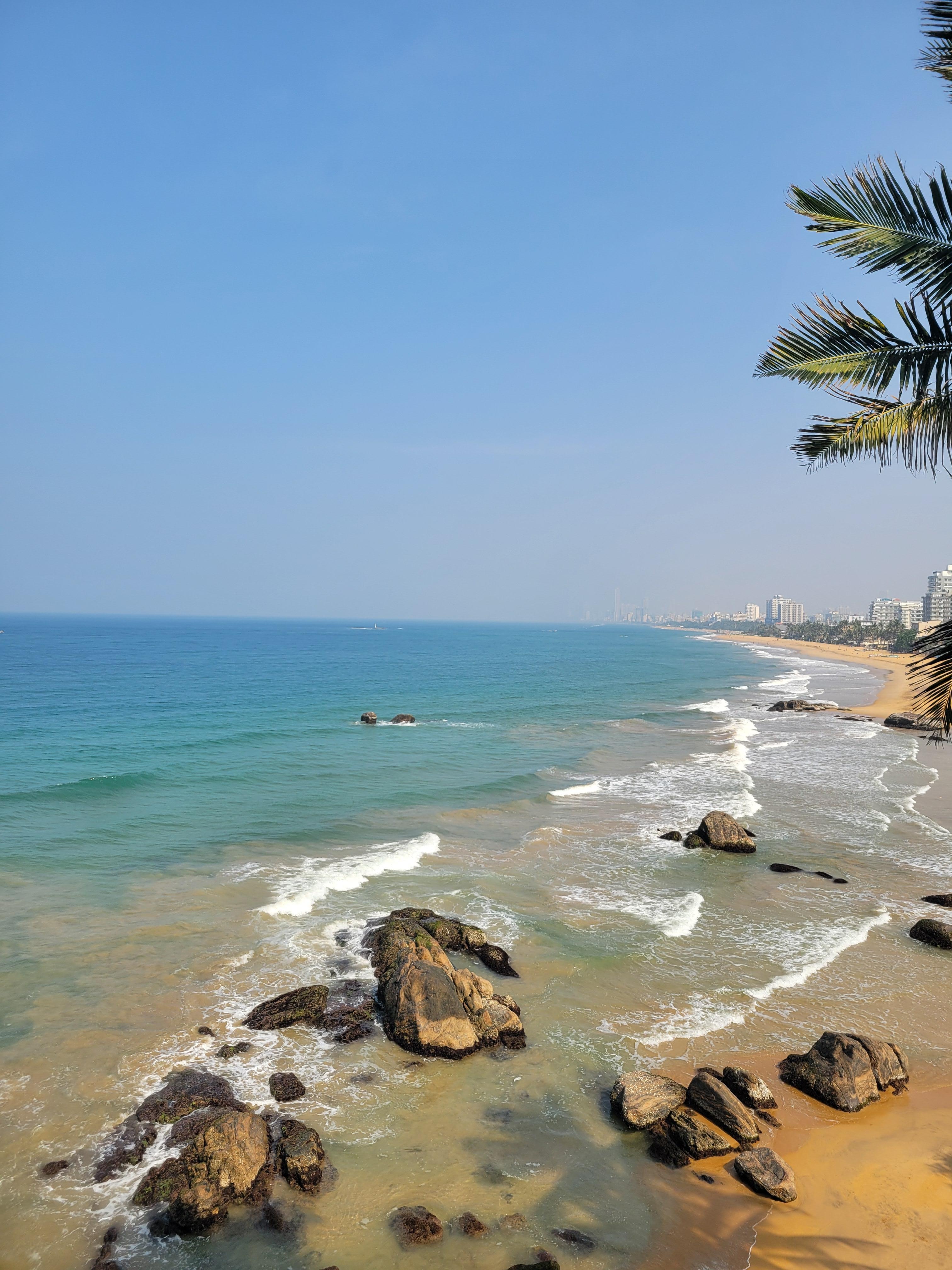 View from room's balcony.