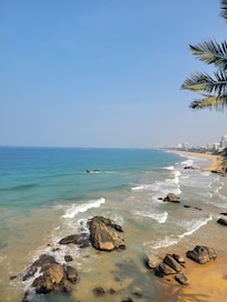 View from room's balcony.