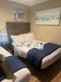 This was the two bed set up