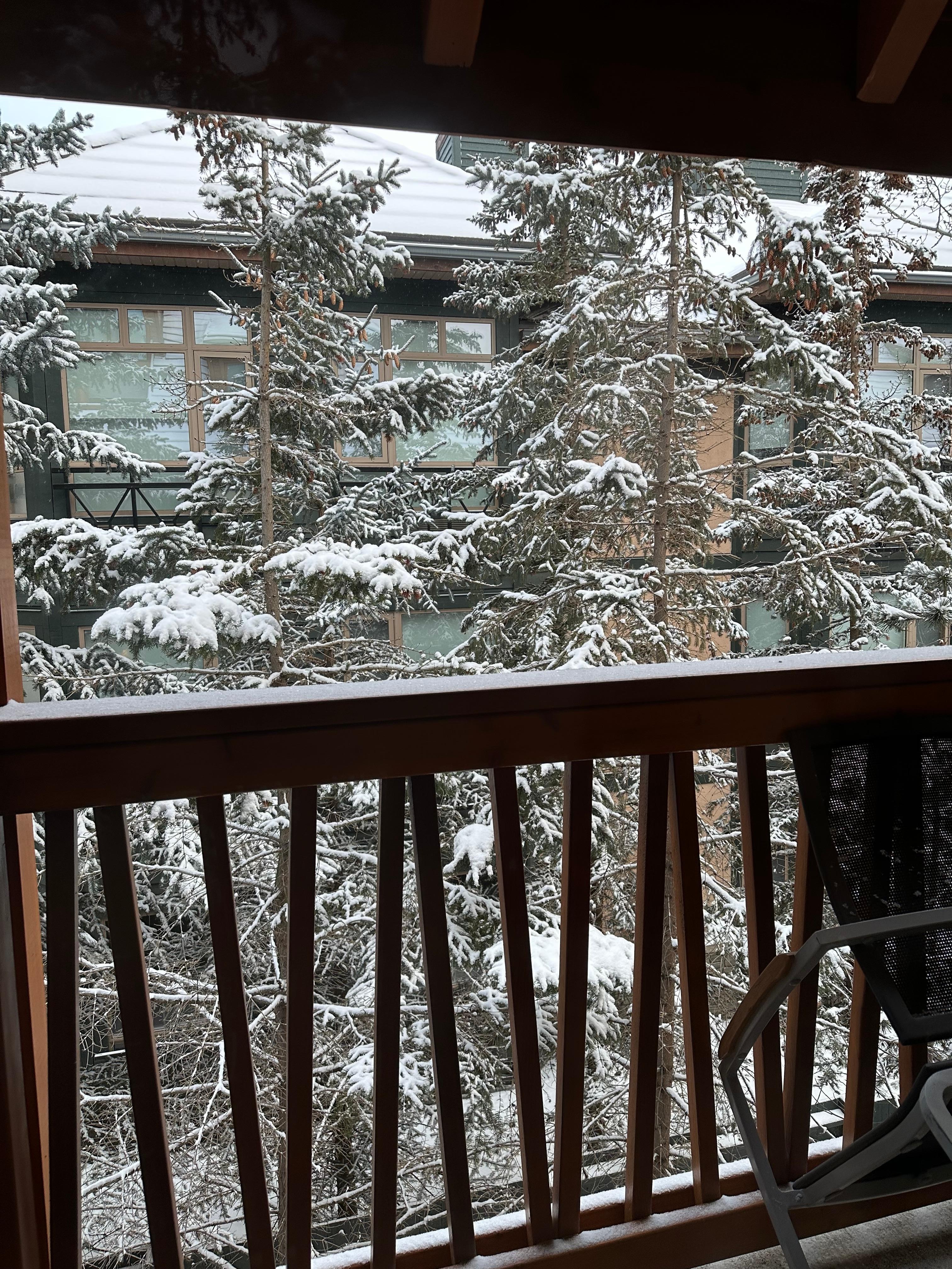 View from our 3rd floor room.