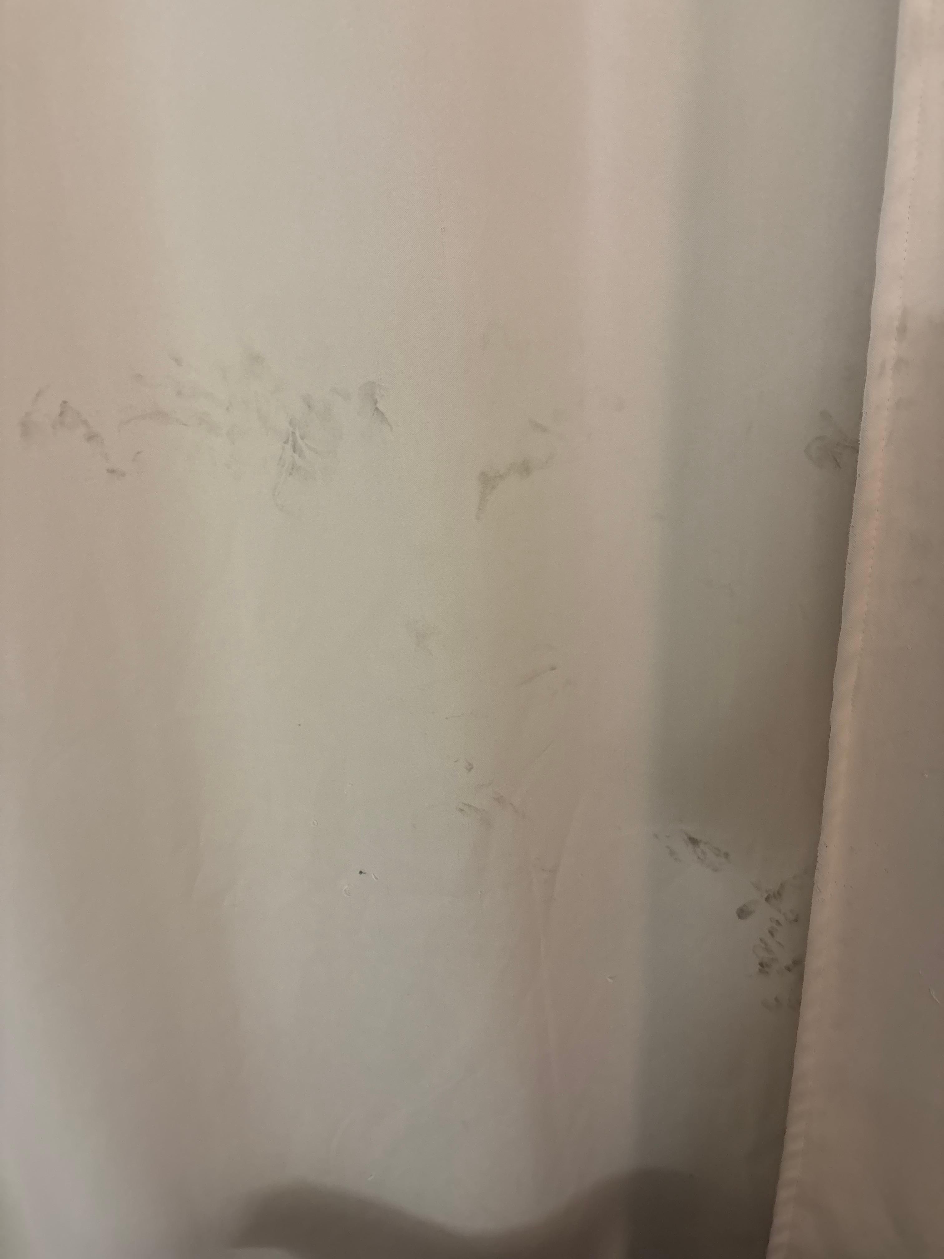 Dirty curtains
