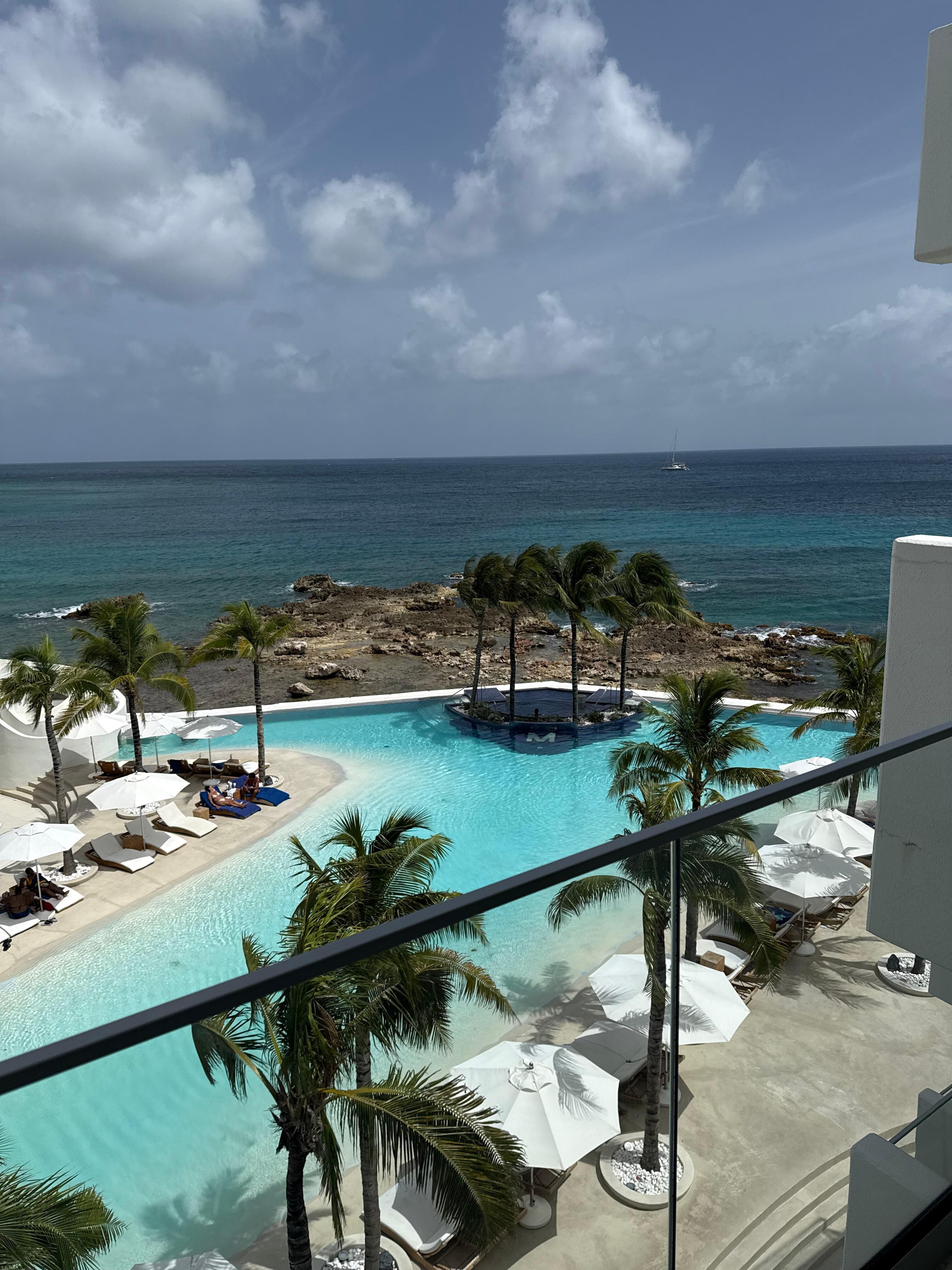 View from our room