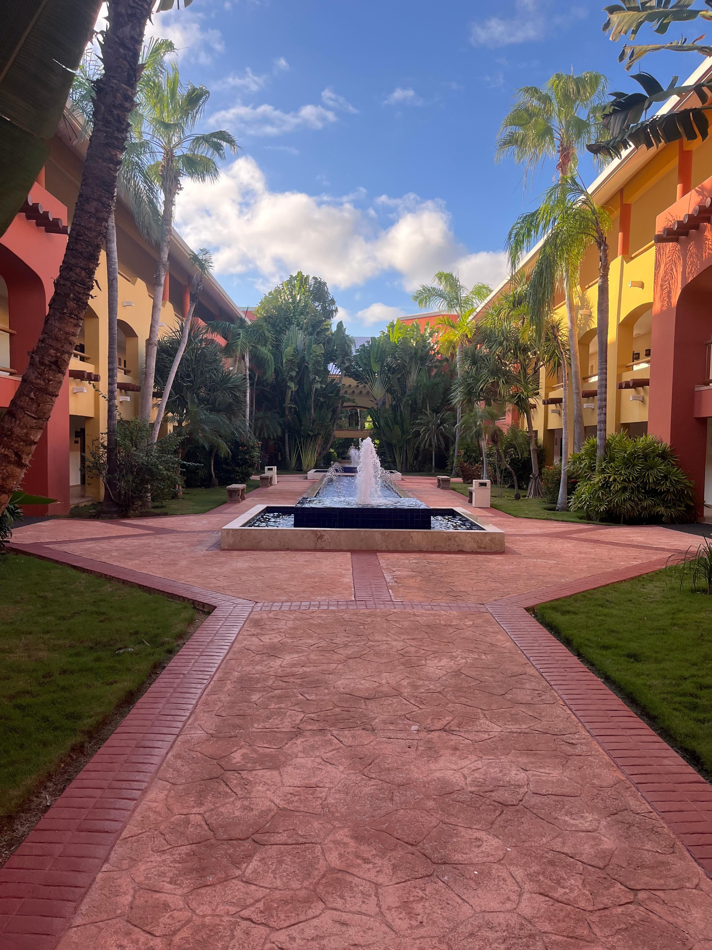 Walkway inside Palace rooms