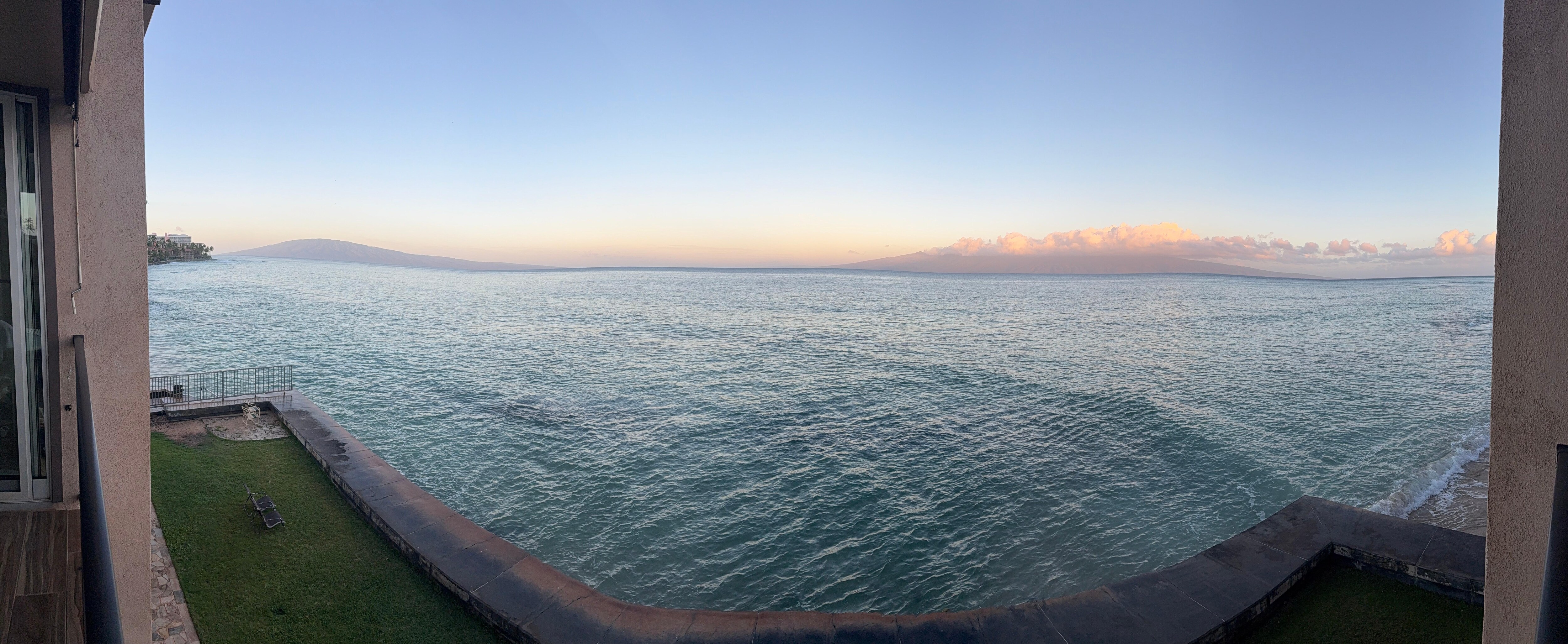 Panoramic View from the lanai 