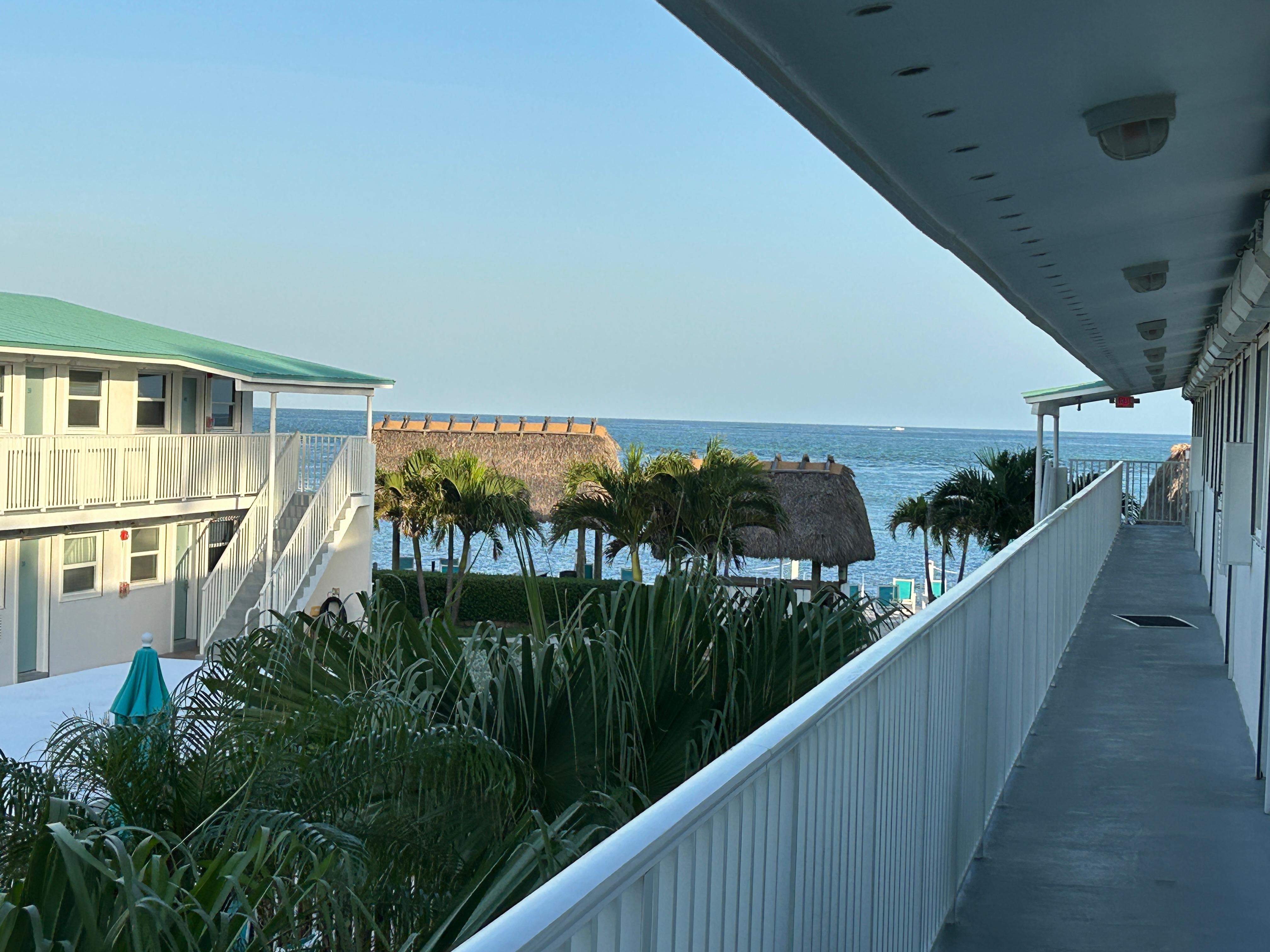 Looking towards the ocean.