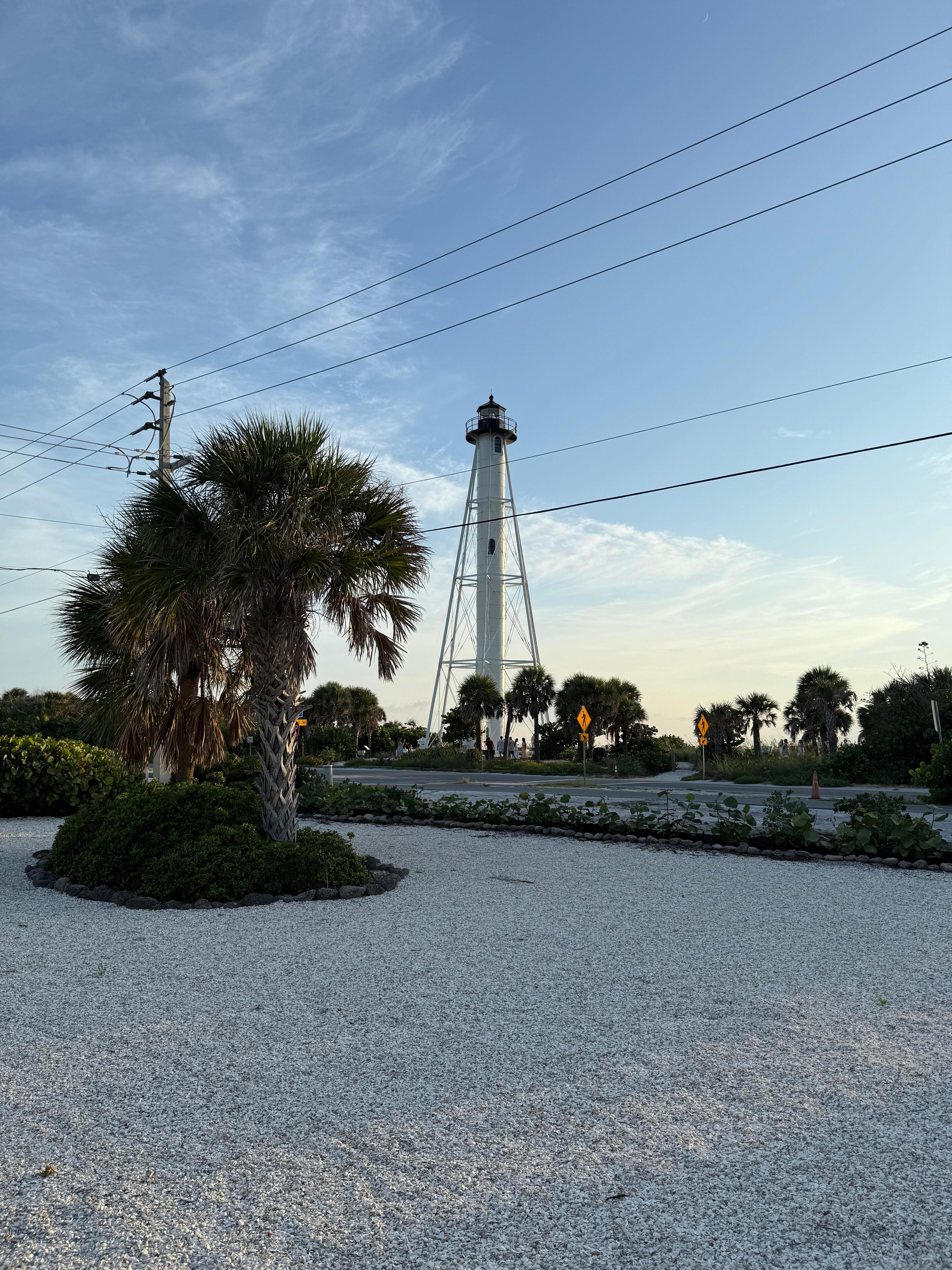 View from the front door of the house.