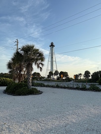 View from the front door of the house.
