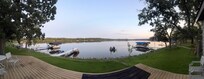Panoramic view of Lake Ethel. from the back deck.