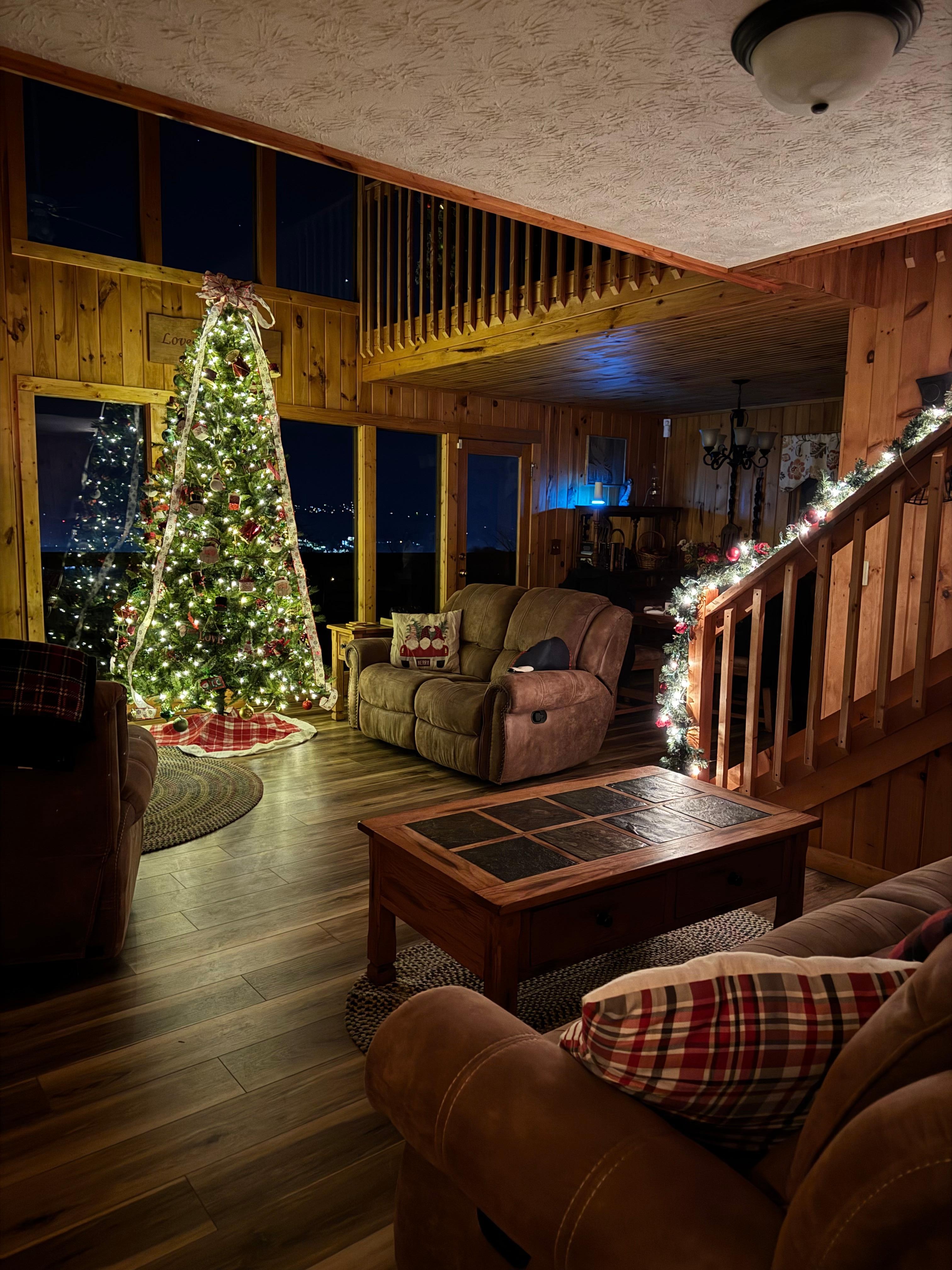 Night Christmas lights