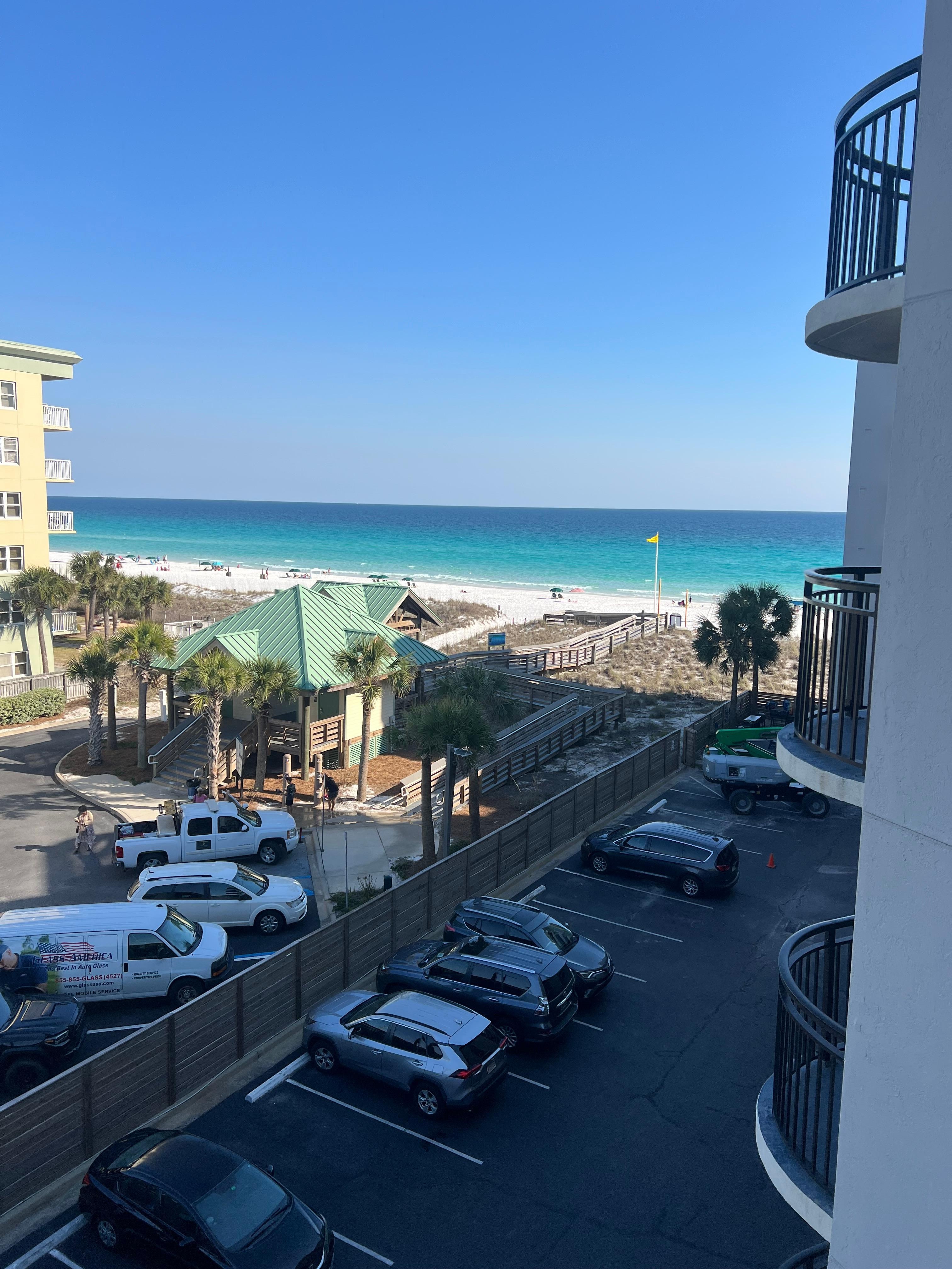 Balcony view. Better in person. 