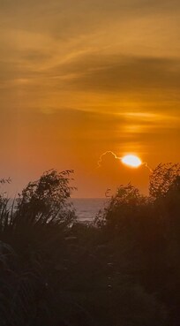 Sunrise view from the balcony