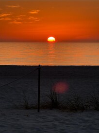 This was from right outside the door. Beautiful sunset.