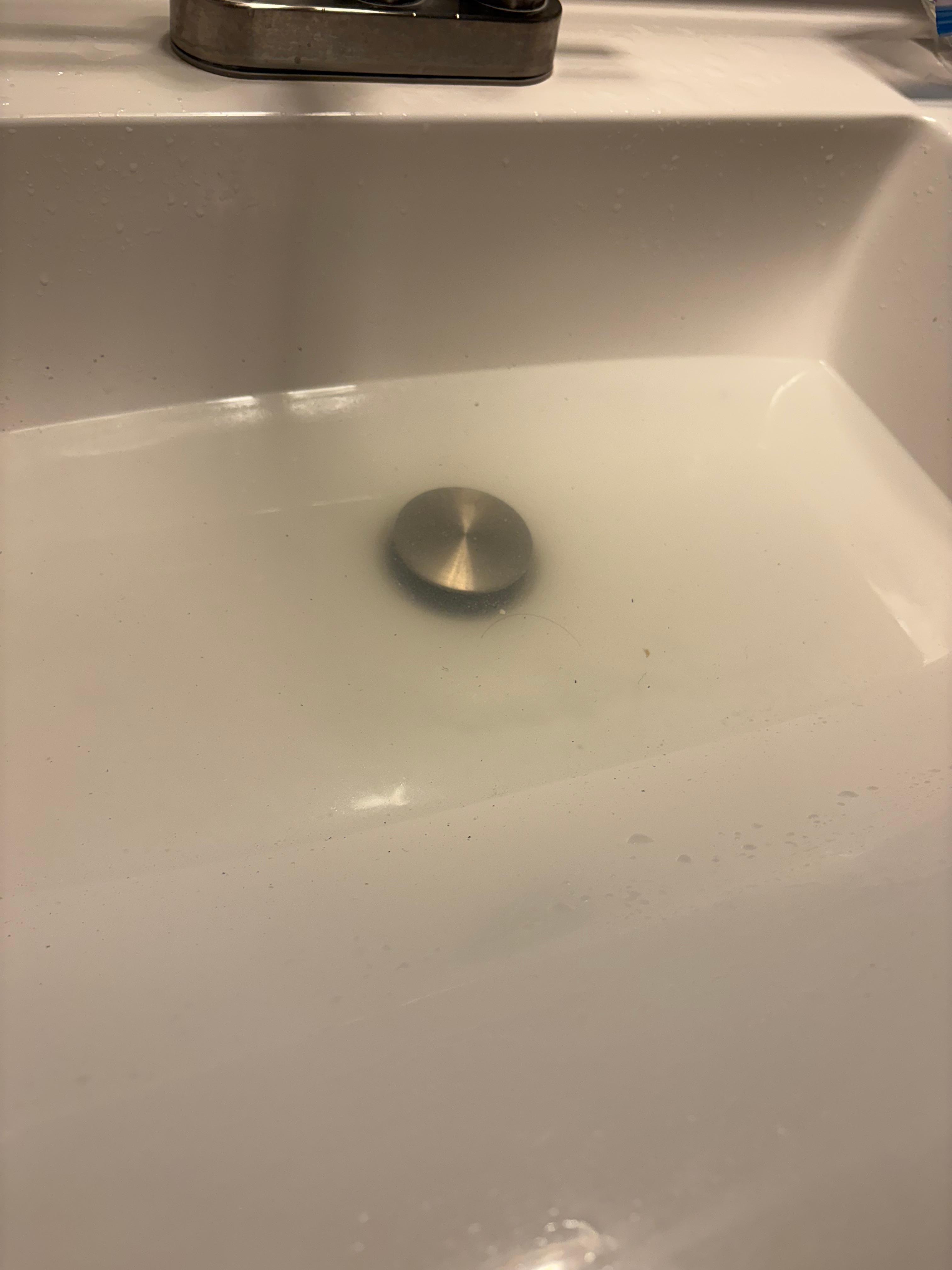 Clogged Sink