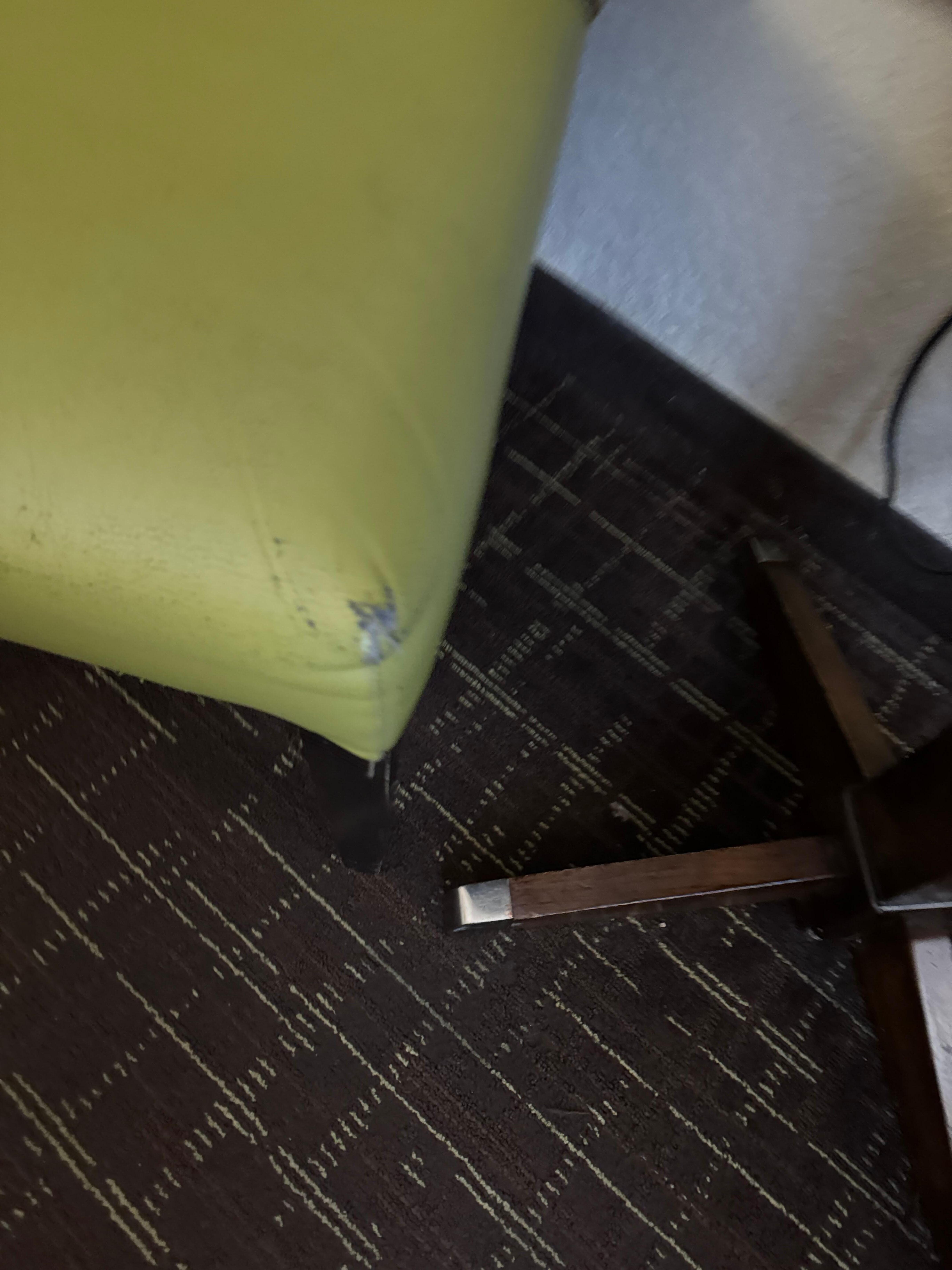 Torn chair