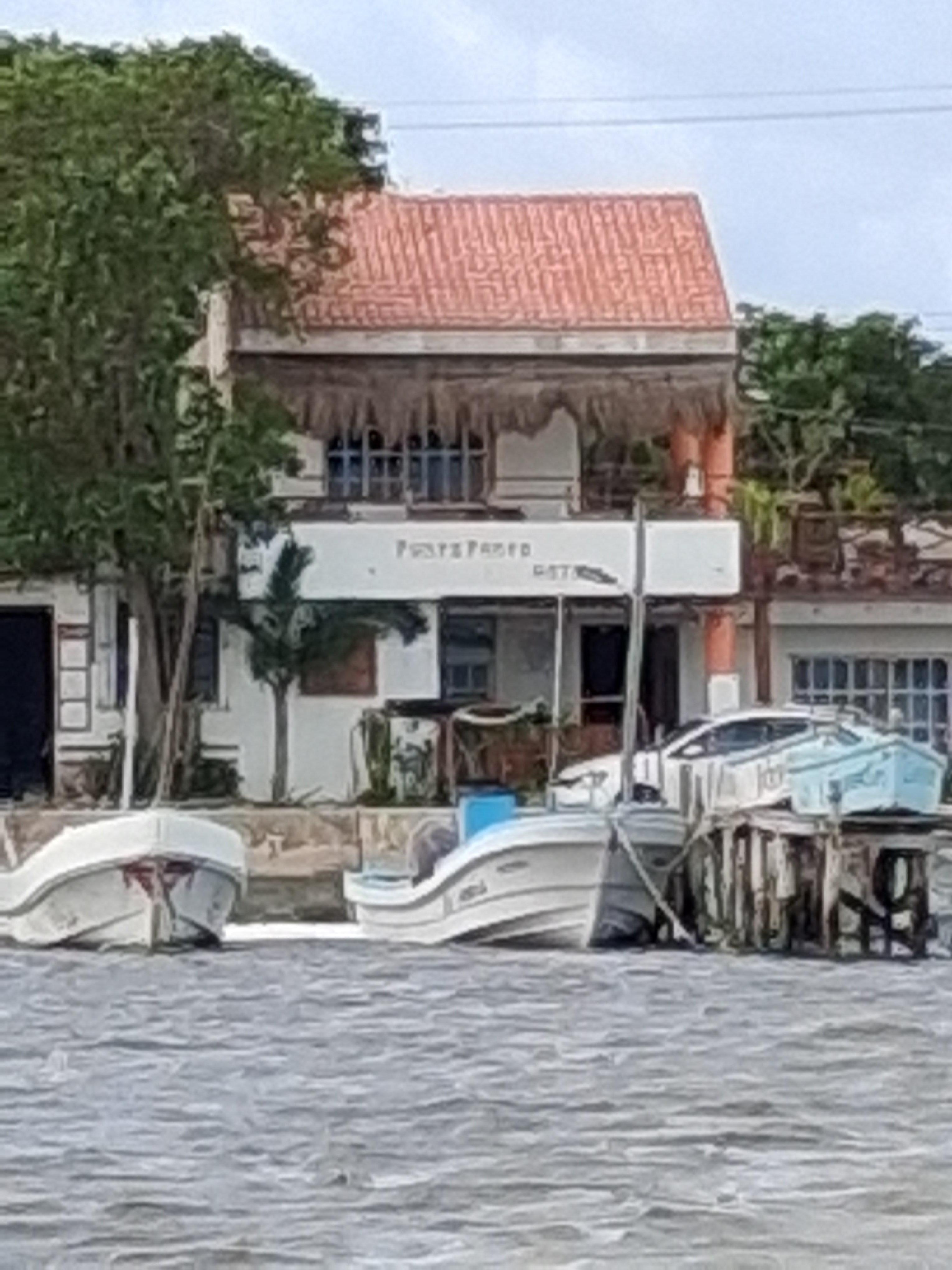 Hotel Front from Boat